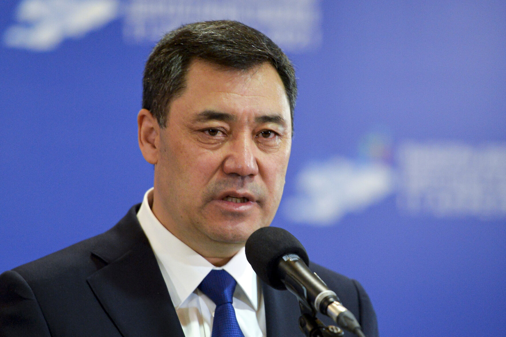 APTOPIX Kyrgyzstan Constitution